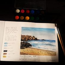 Mi Proyecto del curso: Cuaderno de viaje en acuarela por Alessandra Pinto. Un projet de Illustration traditionnelle, Aquarelle, Illustration architecturale , et Carnet de croquis de Alessandra Pinto Apaza - 19.01.2022