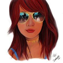 Face . Traditional illustration project by DEREKA FREEDOM - 01.19.2022