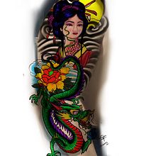 Tattoo . Traditional illustration project by DEREKA FREEDOM - 01.19.2022