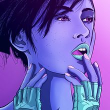 Mickszal. Traditional illustration, Character Design, Drawing, Digital Drawing, Digital Illustration, and Comic project by Héctor Sánchez Azores - 02.14.2017
