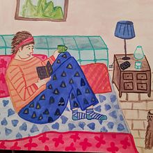Isolamento social. Traditional illustration project by danielledhoye - 01.19.2022