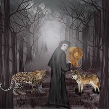 Dante Alighieri -İlahi Komedya / Cehennem 1. Kanto . Un progetto di Illustrazione tradizionale di Damla Kazar - 19.01.2022
