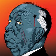 Alfred Hitchzomb. Traditional illustration, Drawing, Digital Drawing, Digital Illustration, Comic, and Character Design project by Héctor Sánchez Azores - 04.18.2013