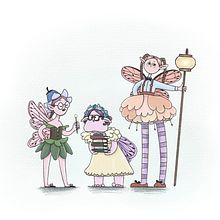 My project in Illustrated Characters Factory course. Un progetto di Illustrazione tradizionale, Character design, Illustrazione digitale, Illustrazione infantile e Narrativa di Victoria Golubeva - 18.01.2022
