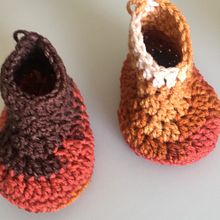 Boticas de bebe en crochet. Criatividade projeto de janetjf - 19.01.2022