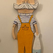 Mon projet du cours : Papier mâché pour débutants : sculptez un personnage coloré. Projekt z dziedziny Projektowanie postaci, Projektowanie zabawek, To i art użytkownika Caroline Mahieux - 18.01.2022