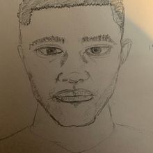 My project in Portrait Sketchbooking: Explore the Human Face course. Projekt z dziedziny Sketching,  R, sunek, Portret,  R, sunek art, st, czn i Sketchbook użytkownika Diahara Traore - 17.01.2022