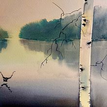 Il mio progetto del corso: Paesaggi ad acquerello ricchi di atmosfera . % Cristina tarafından hazırlanan Güzel sanatlar, Tablo, Sulubo, Ve a Resim projesi - 01.19.2022