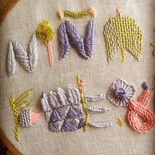 Mi Proyecto del curso: Introducción al bordado en relieve. Embroider, and Textile Design project by sheilacastellanosbaron - 01.20.2022