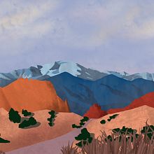 Garden of the Gods. Un proyecto de Dibujo digital de Jenna Lozano - 05.07.2020