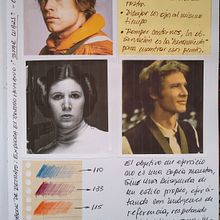  'Star Wars'. Esboçado, Desenho, Desenho de retrato, Desenho artístico, e Sketchbook projeto de Ana Maria Aranda - 20.01.2022