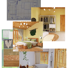 Meu projeto do curso: Design de interiores do início ao fim. Un projet de Architecture d'intérieur, Design d'intérieur, Décoration d'intérieur , et Design d'espace de Ana Vitória Pires Dorea - 20.01.2022