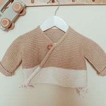 Mi Proyecto del curso: Tejido de punto para prendas infantiles. Projekt z dziedziny Projektowanie mod,  Tkactwo, DIY, Dziewiarstwo Ręczne, Wzornictwo tekst i liów użytkownika leslievieyrapm - 17.01.2022