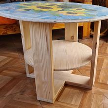 Mi Proyecto del curso: Carpintería profesional para principiantes "Mesa de centro". Projekt z dziedziny Projektowanie i wyrób mebli i Obróbka drewna użytkownika black_sandia - 16.01.2022