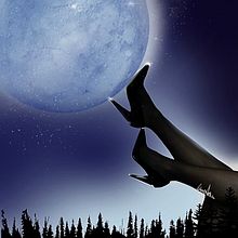 shoes and moon . % Monica Locatelli tarafından hazırlanan Tasarım, Geleneksel illüstras, on, Reklamcılık, Moda İllüstras, Ve onu	 projesi - 01.20.2022