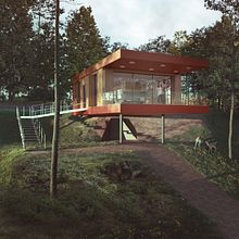 Mi Proyecto del curso: Render de interiores realistas con 3ds Max. 3D, Architecture, Interior Architecture, L, scape Architecture, Digital Architecture, 3D Design, and ArchVIZ project by José Alejandro Gutiérrez soza - 01.18.2022