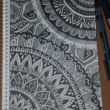 Mi Proyecto del curso: El arte de dibujar mandalas: crea patrones geométricos. Drawing, Ink Illustration, and Design project by andrutello123 - 01.20.2022
