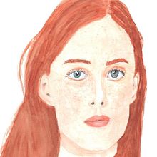 My project in Watercolor Portrait from a Photo course. Traditional illustration, Watercolor Painting, and Portrait Drawing project by susanstham - 01.14.2022