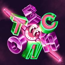 TECHNO SMILE. Lettering, Digital Lettering, and 3D Lettering project by Jovahn Fortis - 01.19.2022