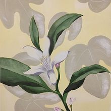 Mi Proyecto del curso: Pintura botánica con acrílico. Traditional illustration, Fine Arts, Painting, Acr, lic Painting, and Botanical Illustration project by cristina_g_escobar - 01.21.2022