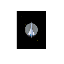 To the moon Ein Projekt aus dem Bereich Traditionelle Illustration und Digitale Illustration von Adrian C L - 21.01.2022