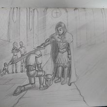 Mon projet du cours : Principes fondamentaux pour dessiner des personnes à partir de l'imagination. Sketching, and Pencil Drawing project by Damien Hervé - 01.21.2022