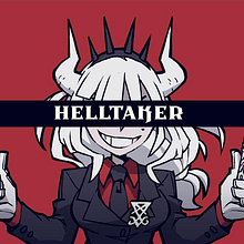 Helltaker Overlay for Twitch Streams. Design, Design gráfico, Ilustração digital, e Videogames projeto de Bastian Alvarado - 15.01.2022