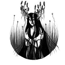 Mon projet du cours : Technique de dessin traditionnel avec Procreate. Projekt z dziedziny Trad, c, jna ilustracja,  R, sunek, Ilustracja c, frowa, Portret, R, sunek c i frow użytkownika Lyvane Hude - 21.01.2022