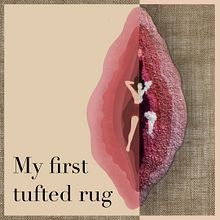 My first tufted rug . Design, Arts, Crafts, Furniture Design, Making, Sewing, and Embroider project by Katerina Stryckova - 01.21.2022