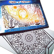 Nuevo Libro!"Cielo y Tierra" meditar y colorear las diosas egipcias libro/oráculo. Un proyecto de Ilustración tradicional, Diseño de papelería				, Creatividad y Dibujo de Paula Franco - 22.01.2022