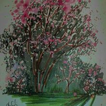 My project in Artistic Watercolor Sketching: Dare to Express Your Ideas course . Ilustrasi tradisional, Membuat sketsa, Kreativitas, Menggambar, Lukisan Cat Air, Dan Buku sketsa proyek oleh Erzsébet Sofró - 01.22.2022