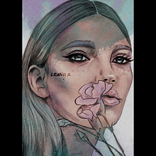 My project in Illustrated Portraits with Procreate course. Traditional illustration, Vector Illustration, Digital Illustration, and Portrait Drawing project by lenira.gorbunova - 01.22.2022