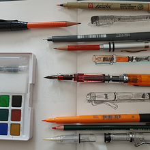 Mon projet du cours : L’art du sketching : transformez vos esquisses en œuvres d’art. Traditional illustration, Pencil Drawing, Drawing, and Sketchbook project by fdu - 01.22.2022