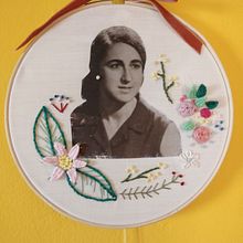 Mi Proyecto del curso: Bordado en fotografías sobre tela. Photograph, Collage, Paper Craft, Printing, Embroider, DIY, and Textile Design project by mjperezdelar70 - 01.22.2022