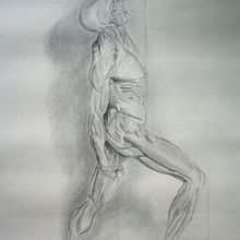 Pintura y carboncillo. Traditional illustration, Artistic Drawing, Realistic Drawing, Acr, and lic Painting project by Flavia Bernar Solano - 01.22.2022