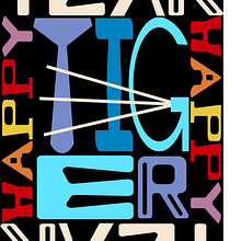 Mon projet du cours : Création d'une affiche typographique sur Illustrator. Design, Design gráfico, Tipografia, Criatividade, Design de cartaz, e Design digital projeto de Valérie Truong - 22.01.2022