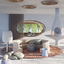 My project in Interior ArchViz: Create Surreal 3D Designs with Blender course. Un progetto di Architettura, Architettura d'interni, Architettura digitale e ArchVIZ di ekin_bozkurt - 22.01.2022
