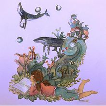Mein Kursprojekt: Aquarelltechnik für traumhafte Illustrationen . Traditional illustration, Drawing, Watercolor Painting, and Editorial Illustration project by Britta Schäffer - 01.22.2022