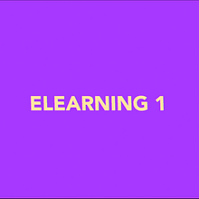 Elearning 1. Audio, Film, Video, and TV project by Sarah Lafaurie - 01.22.2022