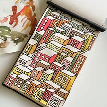 Il mio progetto del corso: Pattern botanici su quaderno da disegno . Traditional illustration, Pattern Design, Botanical Illustration, and Sketchbook project by Maria Novella Perricone - 01.23.2022