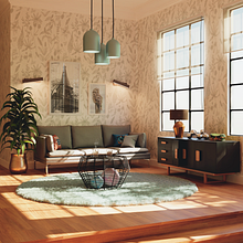 My archviz studio. Un proyecto de Arquitectura, Arquitectura interior, Arquitectura digital y Visualización arquitectónica de Oscar Martinez - 25.01.2022