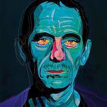 Meu projeto do curso: Retrato vetorial com texturas manuais. Vector Illustration, and Digital Illustration project by Nayara de Paula - 01.23.2022