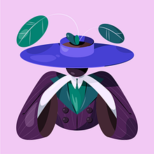 Plants in Action. Un progetto di Illustrazione tradizionale, Creatività, Illustrazione digitale e Disegno digitale di Aneta Hovhannisyan - 19.01.2022