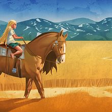 Montana. Een project van Traditionele illustratie, Ontwerp van personages,  Beeldende kunst y Schilderij van Eric Castleman - 23.01.2022
