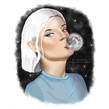 Mi Proyecto del curso: Retratos digitales de fantasía con Photoshop. Traditional illustration, Drawing, Digital Illustration, Portrait Drawing, Digital Drawing, and Digital Painting project by Dea Garcia - 01.24.2022