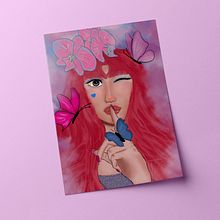 Meu projeto do curso: Retrato digital no Photoshop com um toque de fantasia. Traditional illustration, Drawing, Digital Illustration, Portrait Drawing, Digital Drawing, and Digital Painting project by Diana Akel - 01.24.2022