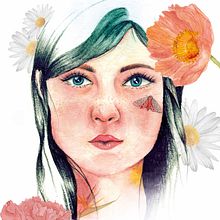 Mi Proyecto del curso: Retrato ilustrado en acuarela. Un proyecto de Ilustración tradicional, Bellas Artes, Pintura, Dibujo, Pintura a la acuarela, Dibujo de Retrato y Dibujo artístico de Cathalina Gallo - 23.01.2022
