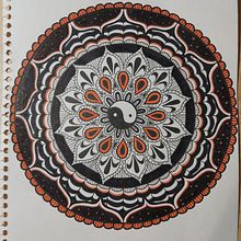 My project in The Art of Mandala Drawing: Create Geometric Patterns course. Drawing & Ink Illustration project by Melinda Mackay - 01.24.2022