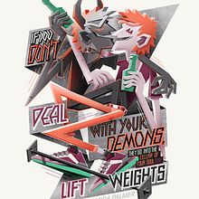 New Work Heroes Cards. Traditional illustration project by Vidam - 01.24.2022