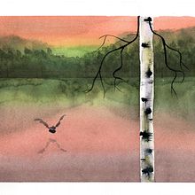 Mi Proyecto del curso: Paisajes atmosféricos en acuarela. Un projet de Beaux Arts, Peinture , et Aquarelle de Andreah Sucre Bello - 24.01.2022